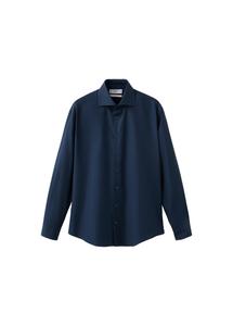 MANGO MAN Рубашка 'Emeritol' в облегающем крое, цвет Navy