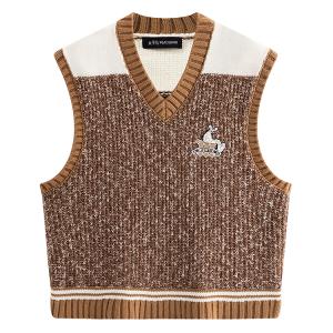 Свитер-майка Caramel для мужчин PEACEBIRD MEN, caramel оранжевый 1