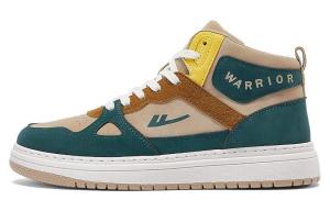 Кеды мужские, обувь для скейтбординга высокая хаки Warrior