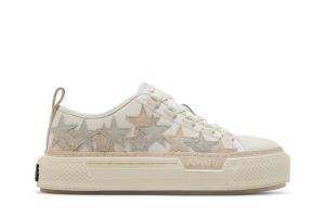 Кроссовки Amiri Wmns Stars Court Low Cream, кремовый