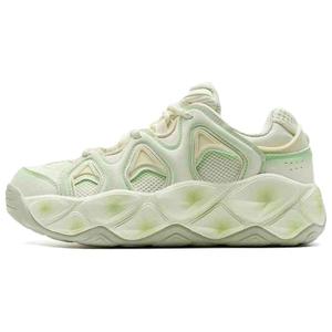 XTEP Легкие повседневные туфли с нескользящим покрытием, женские, кремового, желто-зеленого, инжирно-зеленого цвета