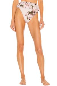 Дейзи Боттомы бикини в розовом цветочном принте Beach Riot