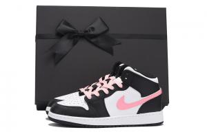 Баскетбольные кроссовки Air 1 Vintage женские с низким верхом розового цвета Jordan, цвет Bright Pink