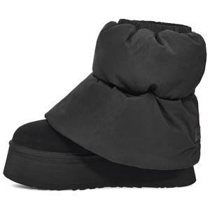 Ботинки зимние женские UGG Classic Mini Dipper, черный
