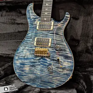 Электрогитара Paul Reed Smith PRS Core Custom 24 - 10 Top - Faded Whale Blue с чехлом