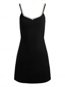 Декорированное мини платье Eve Alice + Olivia, черный