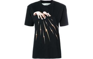 Футболка женская Off-White Magic Hands, черный