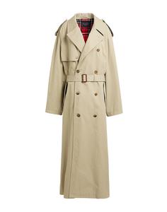 Тренчкот Balenciaga, зеленый