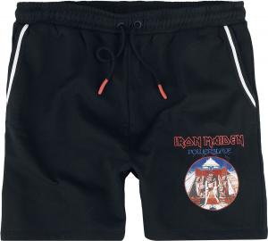 Шорты Iron Maiden Powerslave, черный