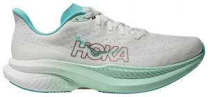 Женские кроссовки HOKA Mach 6, белый/розовый