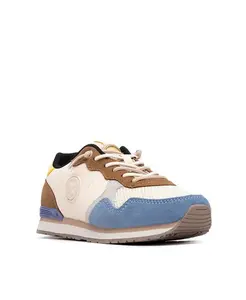 Женские кроссовки на шнуровке от XTI, коричневый/бежевый