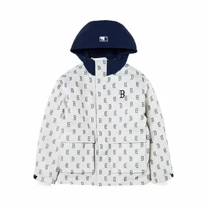 Куртка Boston Red Sox унисекс темно-кремовая Mlb