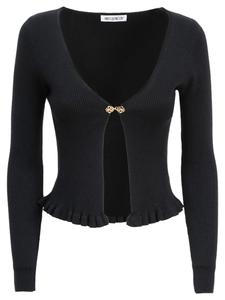 Вязаный кардиган Influencer, черный