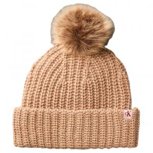 Calvin Klein Wool Beanies Women's Brown