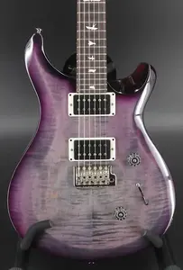 PRS S2 Custom 24 2024 - Новые звукосниматели из США, выцветший серый, черный, пурпурный градиент