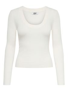 Свитер Jacqueline de Yong с круглым вырезом, белый