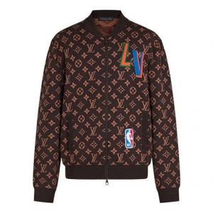 Куртка LOUIS VUITTON x NBA FW21 Men's Jacket Brown, коричневый