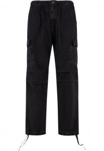 Джинсы карго свободного кроя 2Y Studios Alan, черный