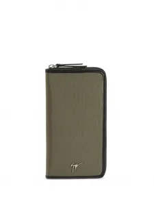 Бумажник с логотипом Samuel-мемориальная доска Giuseppe Zanotti, серый