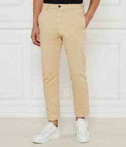 Брюки чинос david251d Slim fit Hugo, желтый