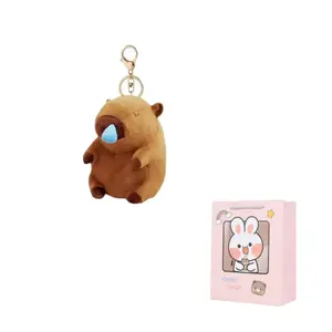Функциональность бабл-чарм капибара плюшевый кулон 15 см высота CHONGRONGLIANYU