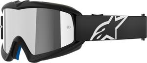 Детские мотокроссовые очки Alpinestars vision corp с зеркальными линзами, Black