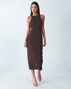 Платье BWLDR Louie, коричневый