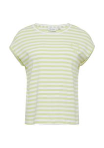 Рубашка comma casual identity, светло-желтый/белый