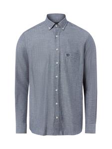 Рубашка на пуговицах классического кроя bugatti, индиго