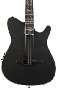 Акустико-электрогитара Ibanez TOD10N Tim Henson Signature с нейлоновыми струнами - Черная