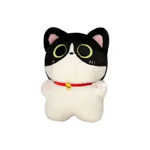 Милые креативные плюшевые куклы с дизайном котенка с колокольчиком, высота 40см PUDOWRABBIT