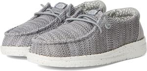 Кроссовки Hey Dude Kids Wendy Stretch Mesh, Light Grey