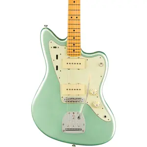 Электрогитара Fender American Professional II Jazzmaster с грифом из клена, Mystic Surf Green