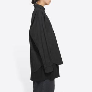 X FORTNITE©2021 Рубашка большого размера Balenciaga, черный