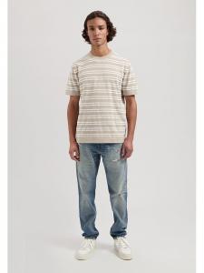 Футболка DSTREZZED, цвет taupe/weiß