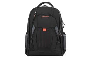 Samsonite Тканевый рюкзак для ноутбука средний мужской черный, Black
