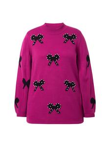 Свитер темно-лилового цвета MIAMODA