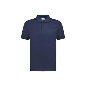 Burberry Мужская поло темно-синяя