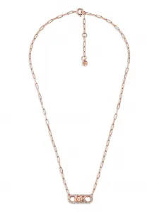 Цепочка на шею с логотипом Michael Kors, золотистый