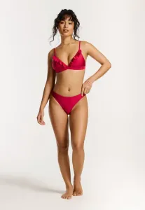 Бикини с фиксированным треугольным вырезом и оборками Shiwi, Red Cerise