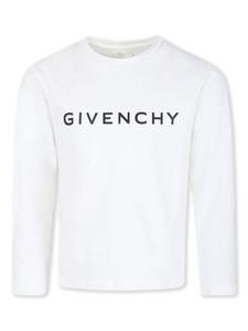Givenchy Kids футболка из органического хлопка с логотипом, белый