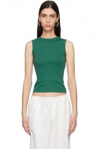 Flore Flore Зеленая майка Эсме