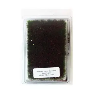 Цветы кровавой розы темного леса — естественный макет, Standard Self-Adhesive Tufts (6mm)