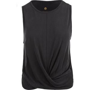 Футболка diamy с укороченным топом Athlecia, черный