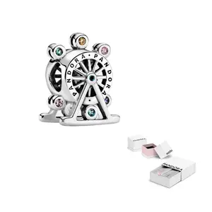 Pandora 925 Sterling Silver Beads Women's Silver