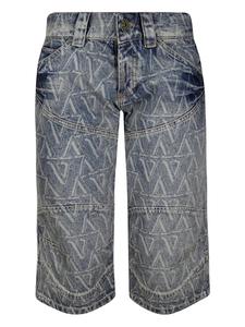 Шорты с принтом Vaquera, синий