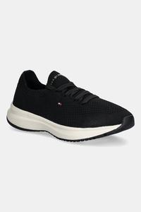 Кроссовки TH KNIT RUNNER Tommy Hilfiger, черный