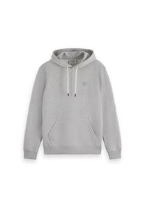 Мужская толстовка с капюшоном - Core, толстовка с логотипом, с капюшоном, однотонная, хлопок SCOTCH & SODA, серый