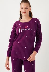 Пижамный комплект REGULAR FIT SET LELA, фиолетовый