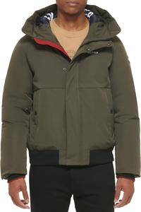 Мужская куртка-бомбер с капюшоном от Tommy Hilfiger Arctic Cloth, Olive